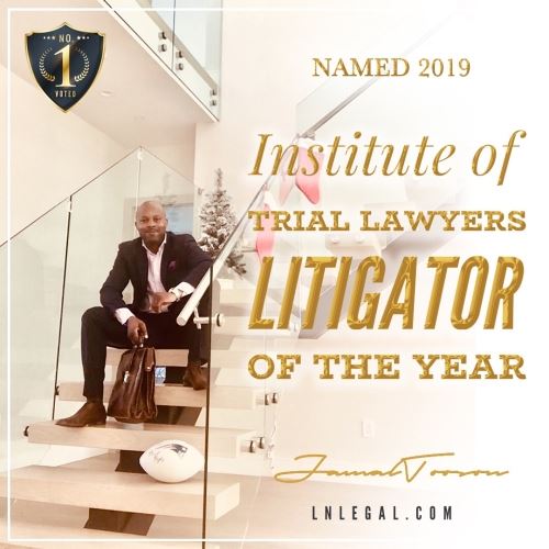 Attorney Jamal Tooson Named 2019's "Litigator of the Year" by AIOTL